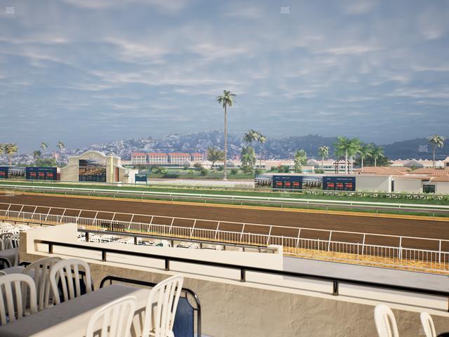 Del Mar Thoroughbred Club - Section Clubhouse Terrace Lvl 2 Tbl 823 Seat View