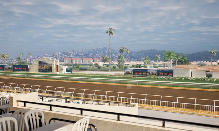 Del Mar Thoroughbred Club - Section Clubhouse Terrace Lvl 2 Tbl 823 Seat View