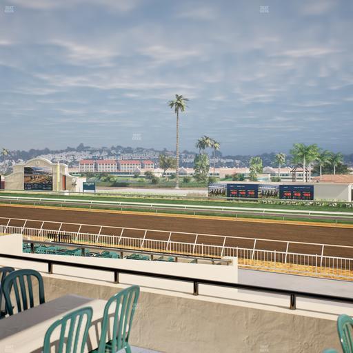 Del Mar Thoroughbred Club - Section Clubhouse Terrace Lvl 2 Tbl 823 Seat View