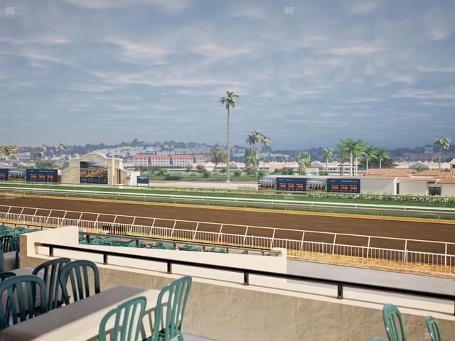 Del Mar Thoroughbred Club - Section Clubhouse Terrace Lvl 2 Tbl 823 Seat View