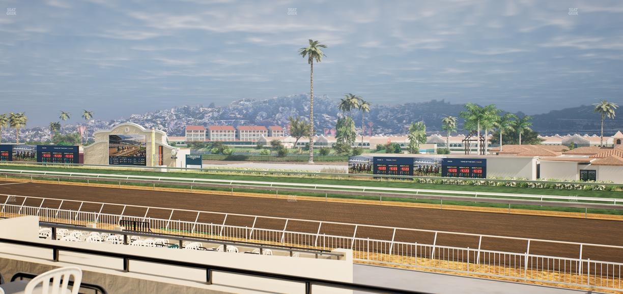 Del Mar Thoroughbred Club - Section Clubhouse Terrace Lvl 2 Tbl 824 Seat View