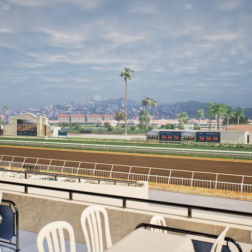 Del Mar Thoroughbred Club - Section Clubhouse Terrace Lvl 2 Tbl 824 Seat View
