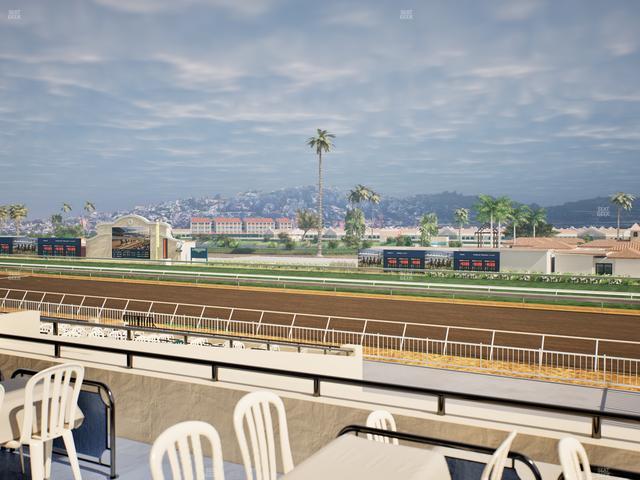 Del Mar Thoroughbred Club - Section Clubhouse Terrace Lvl 2 Tbl 824 Seat View