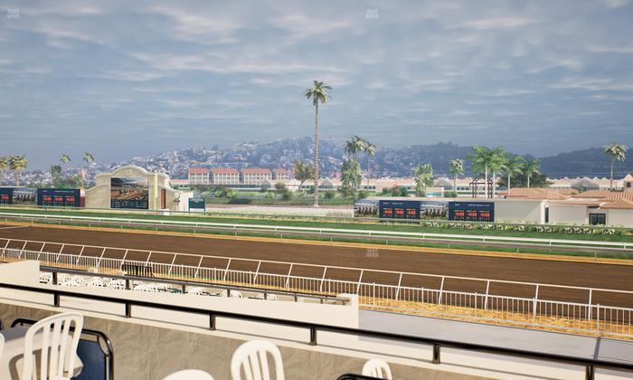 Del Mar Thoroughbred Club - Section Clubhouse Terrace Lvl 2 Tbl 824 Seat View