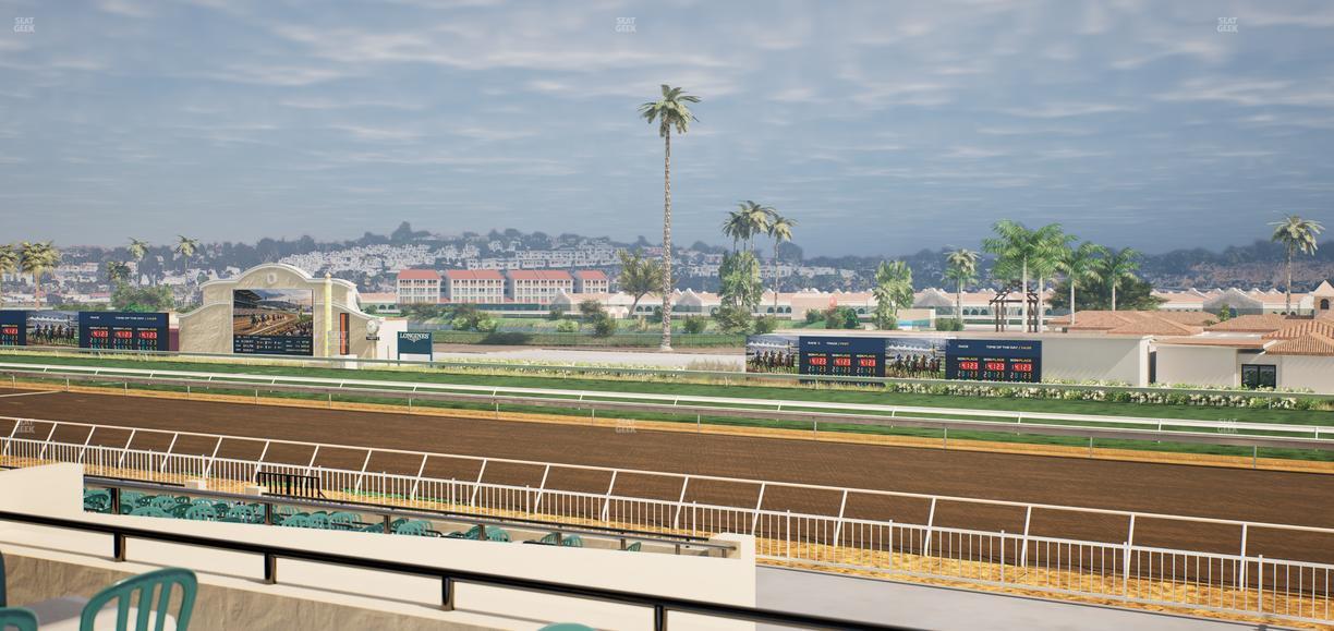 Del Mar Thoroughbred Club - Section Clubhouse Terrace Lvl 2 Tbl 824 Seat View
