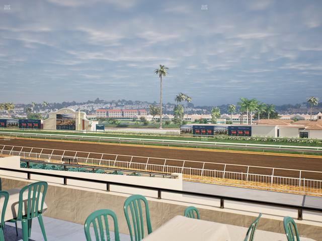 Del Mar Thoroughbred Club - Section Clubhouse Terrace Lvl 2 Tbl 824 Seat View
