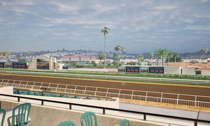 Del Mar Thoroughbred Club - Section Clubhouse Terrace Lvl 2 Tbl 824 Seat View
