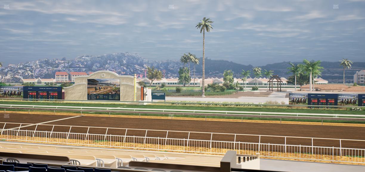 Del Mar Thoroughbred Club - Section Clubhouse Terrace Lvl 2 Tbl 901 Seat View
