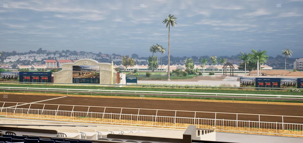 Del Mar Thoroughbred Club - Section Clubhouse Terrace Lvl 2 Tbl 901 Seat View