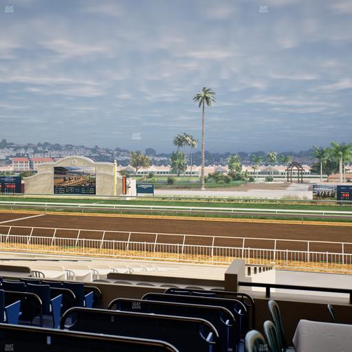 Del Mar Thoroughbred Club - Section Clubhouse Terrace Lvl 2 Tbl 901 Seat View