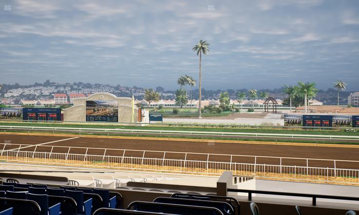 Del Mar Thoroughbred Club - Section Clubhouse Terrace Lvl 2 Tbl 901 Seat View