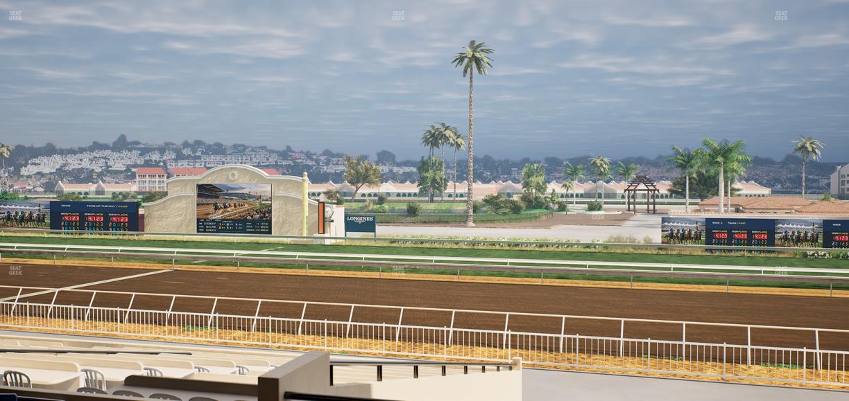 Del Mar Thoroughbred Club - Section Clubhouse Terrace Lvl 2 Tbl 902 Seat View