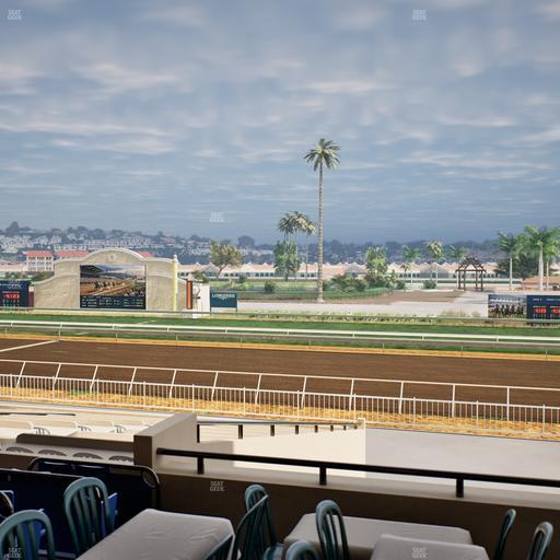 Del Mar Thoroughbred Club - Section Clubhouse Terrace Lvl 2 Tbl 902 Seat View