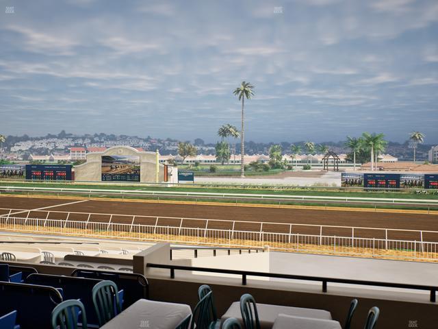 Del Mar Thoroughbred Club - Section Clubhouse Terrace Lvl 2 Tbl 902 Seat View