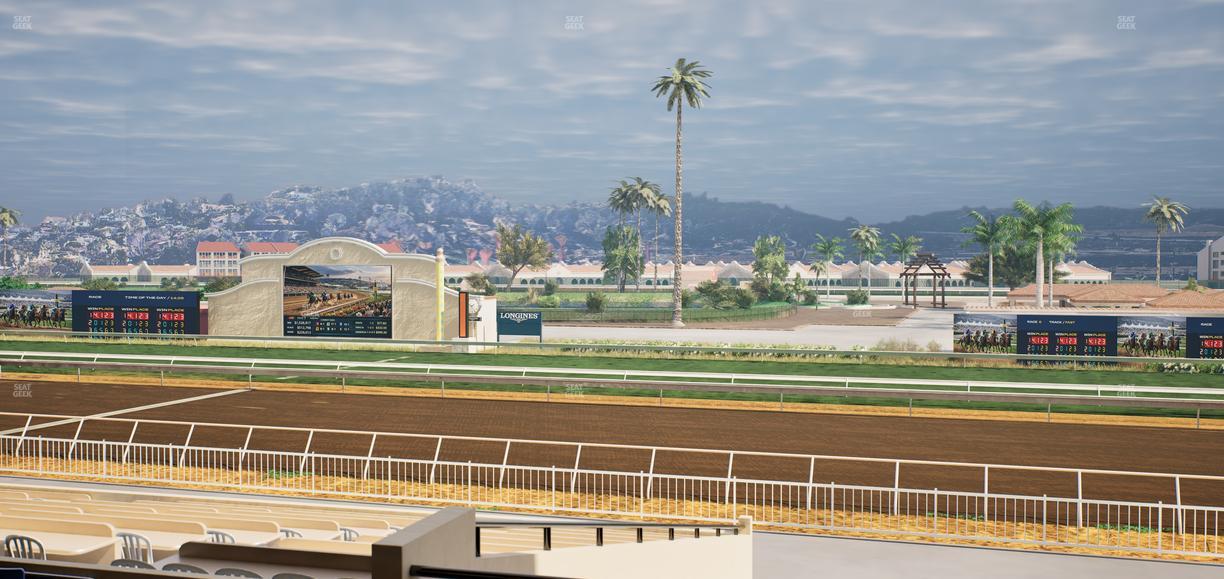 Del Mar Thoroughbred Club - Section Clubhouse Terrace Lvl 2 Tbl 902 Seat View