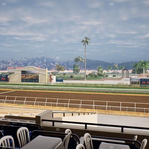 Del Mar Thoroughbred Club - Section Clubhouse Terrace Lvl 2 Tbl 902 Seat View