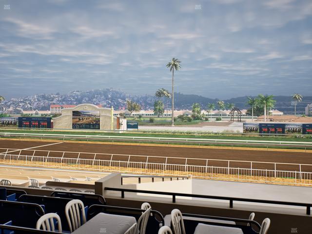 Del Mar Thoroughbred Club - Section Clubhouse Terrace Lvl 2 Tbl 902 Seat View
