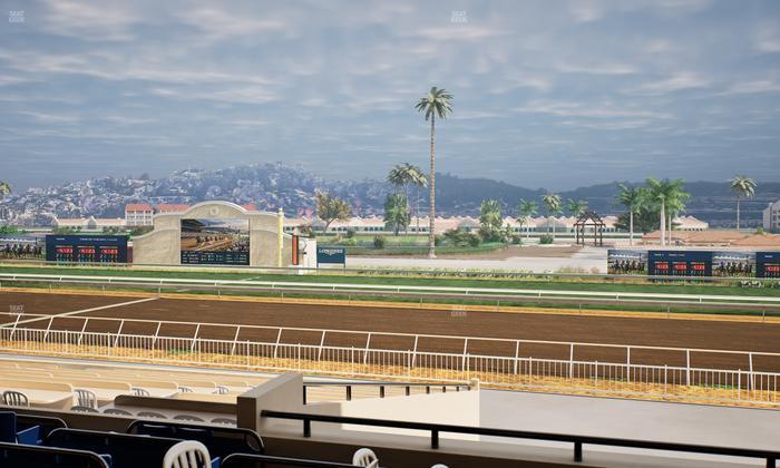Del Mar Thoroughbred Club - Section Clubhouse Terrace Lvl 2 Tbl 902 Seat View