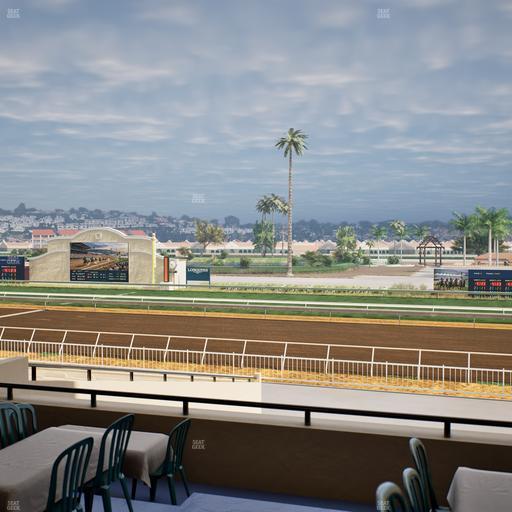 Del Mar Thoroughbred Club - Section Clubhouse Terrace Lvl 2 Tbl 903 Seat View