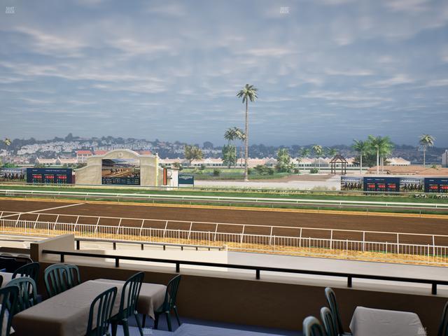 Del Mar Thoroughbred Club - Section Clubhouse Terrace Lvl 2 Tbl 903 Seat View