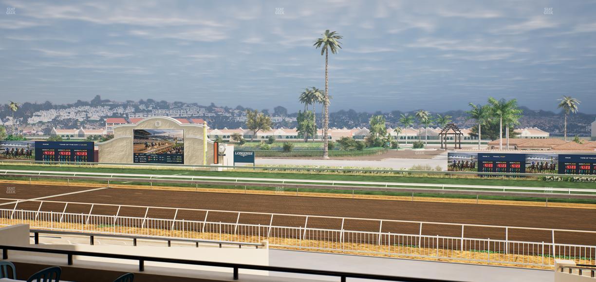 Del Mar Thoroughbred Club - Section Clubhouse Terrace Lvl 2 Tbl 904 Seat View