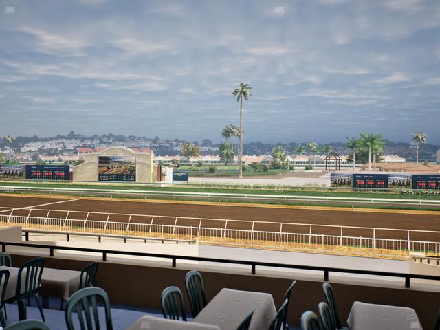 Del Mar Thoroughbred Club - Section Clubhouse Terrace Lvl 2 Tbl 904 Seat View