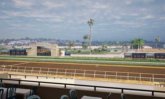 Del Mar Thoroughbred Club - Section Clubhouse Terrace Lvl 2 Tbl 904 Seat View