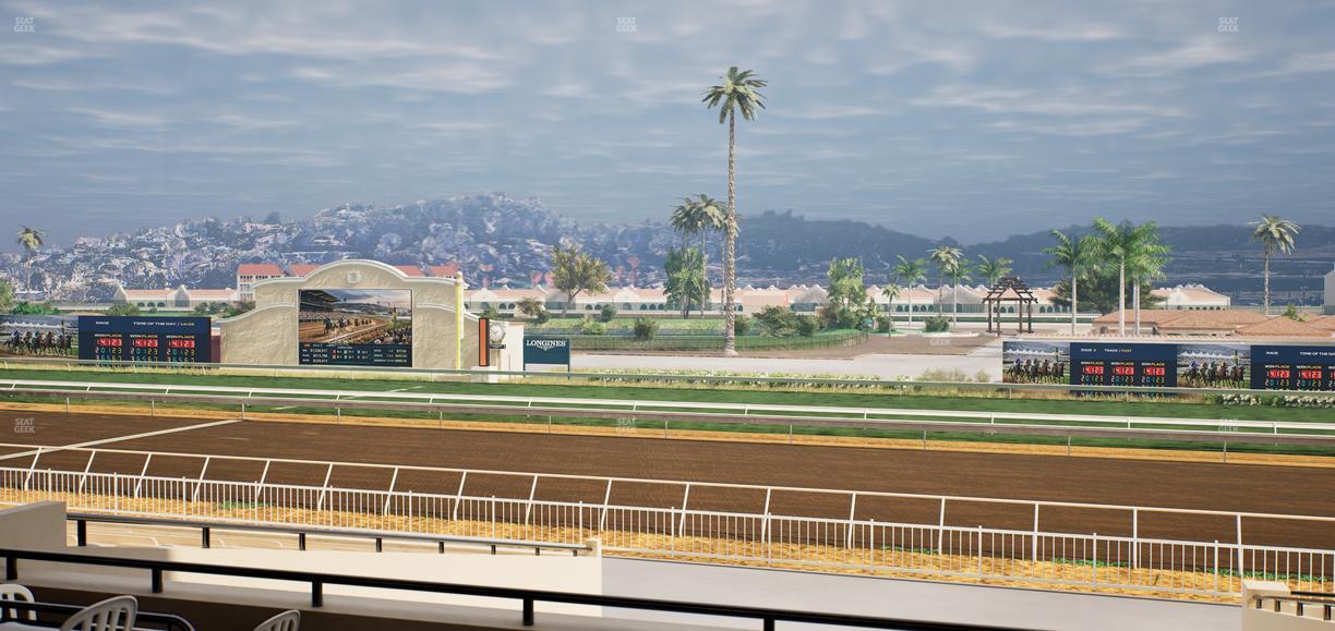 Del Mar Thoroughbred Club - Section Clubhouse Terrace Lvl 2 Tbl 904 Seat View