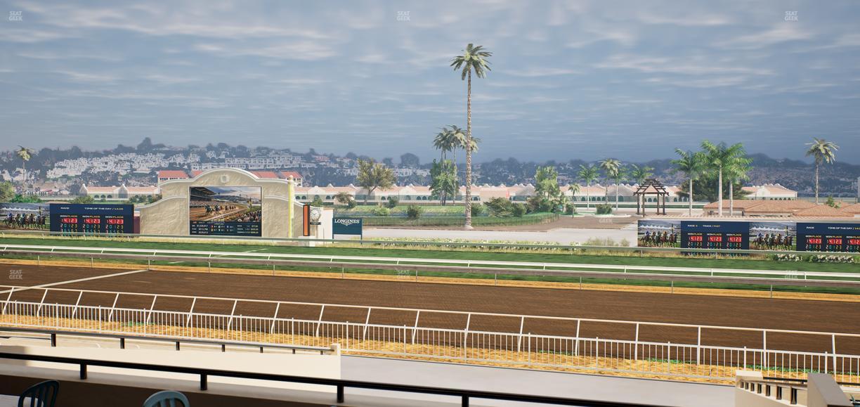 Del Mar Thoroughbred Club - Section Clubhouse Terrace Lvl 2 Tbl 905 Seat View