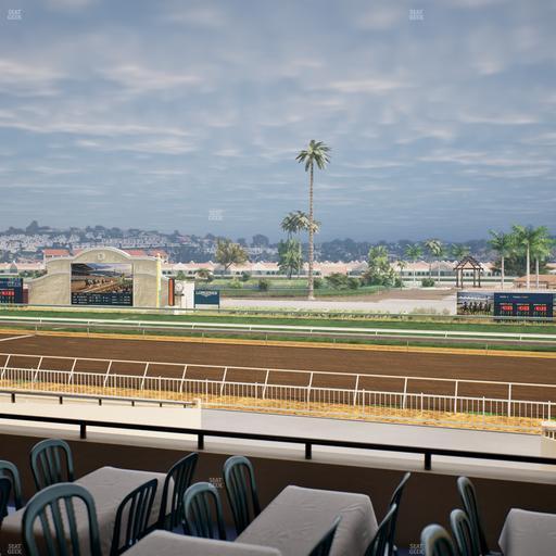 Del Mar Thoroughbred Club - Section Clubhouse Terrace Lvl 2 Tbl 905 Seat View