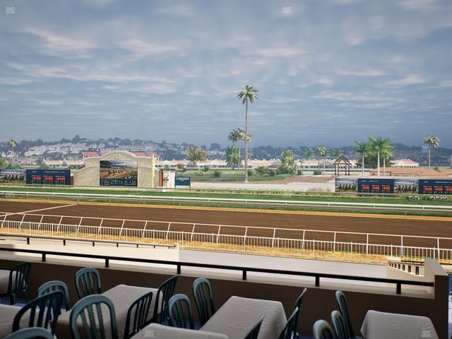 Del Mar Thoroughbred Club - Section Clubhouse Terrace Lvl 2 Tbl 905 Seat View