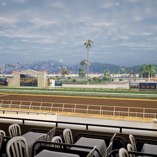 Del Mar Thoroughbred Club - Section Clubhouse Terrace Lvl 2 Tbl 905 Seat View