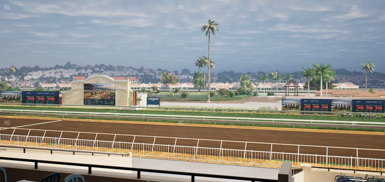 Del Mar Thoroughbred Club - Section Clubhouse Terrace Lvl 2 Tbl 906 Seat View