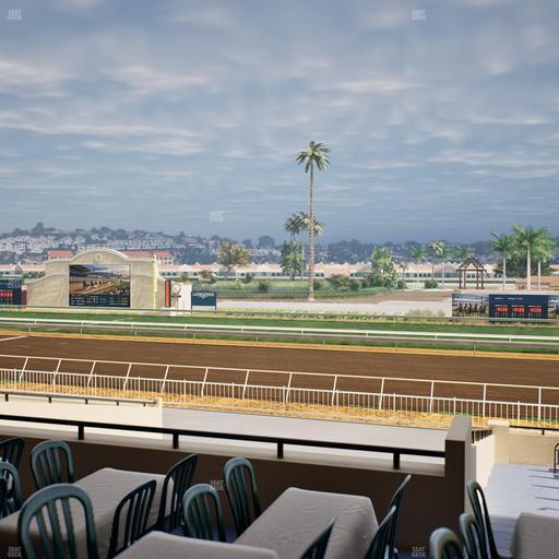 Del Mar Thoroughbred Club - Section Clubhouse Terrace Lvl 2 Tbl 906 Seat View