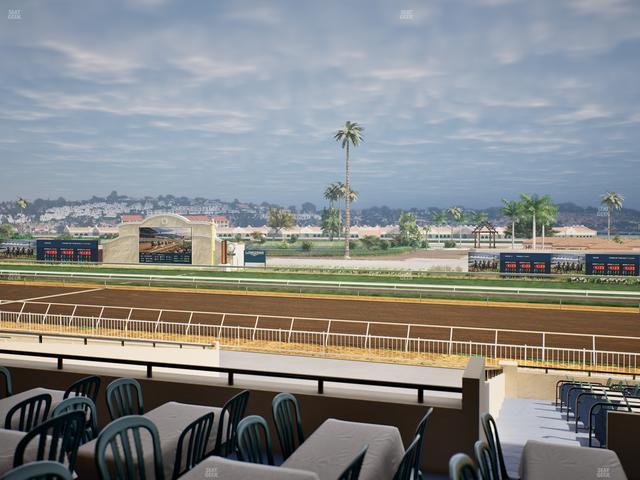 Del Mar Thoroughbred Club - Section Clubhouse Terrace Lvl 2 Tbl 906 Seat View