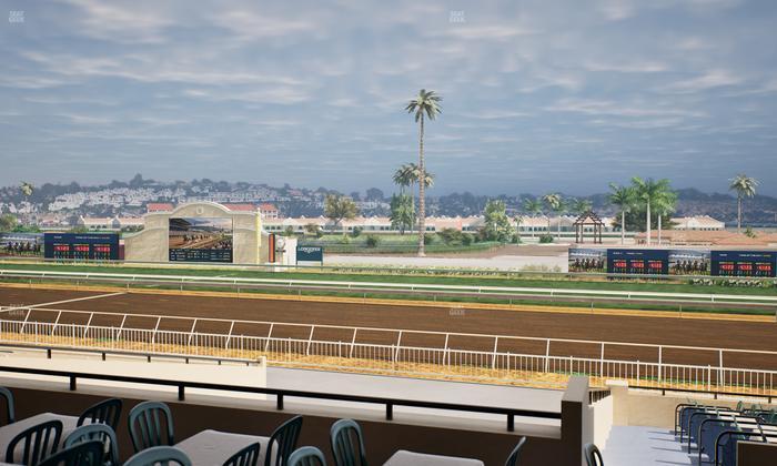 Del Mar Thoroughbred Club - Section Clubhouse Terrace Lvl 2 Tbl 906 Seat View