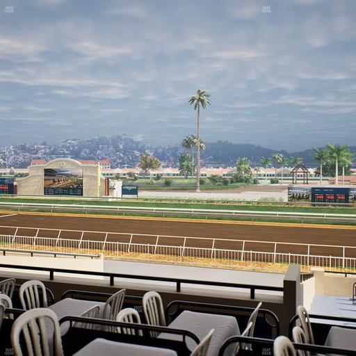 Del Mar Thoroughbred Club - Section Clubhouse Terrace Lvl 2 Tbl 906 Seat View