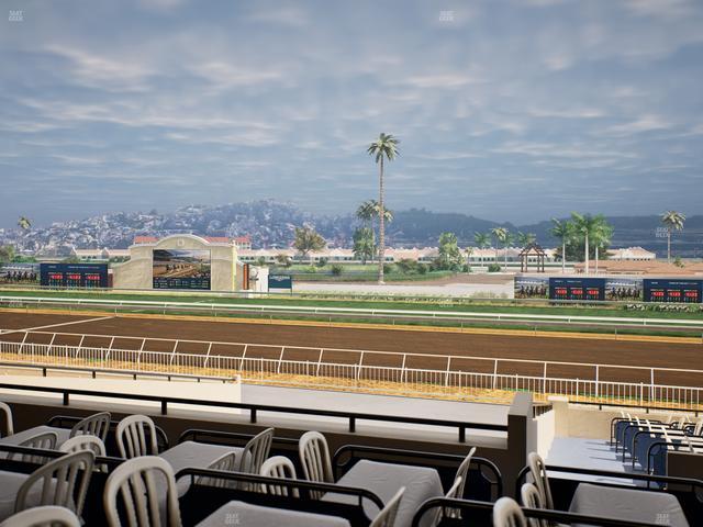 Del Mar Thoroughbred Club - Section Clubhouse Terrace Lvl 2 Tbl 906 Seat View