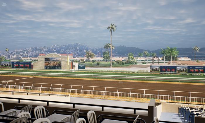 Del Mar Thoroughbred Club - Section Clubhouse Terrace Lvl 2 Tbl 906 Seat View