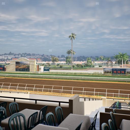 Del Mar Thoroughbred Club - Section Clubhouse Terrace Lvl 2 Tbl 907 Seat View