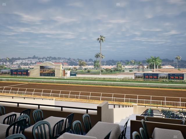 Del Mar Thoroughbred Club - Section Clubhouse Terrace Lvl 2 Tbl 907 Seat View