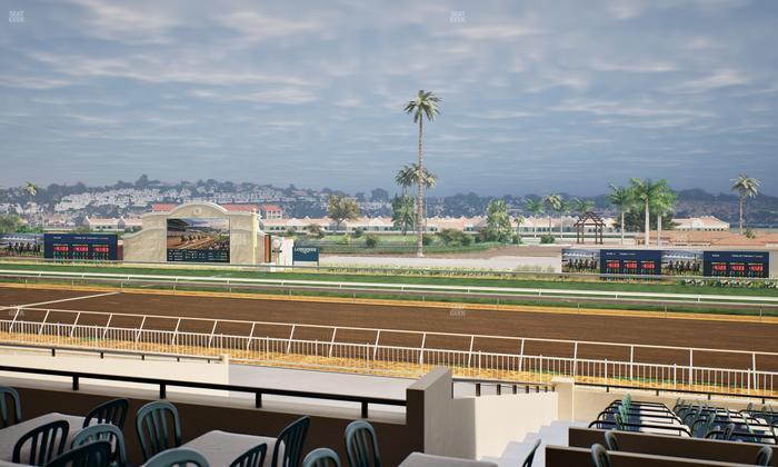 Del Mar Thoroughbred Club - Section Clubhouse Terrace Lvl 2 Tbl 907 Seat View