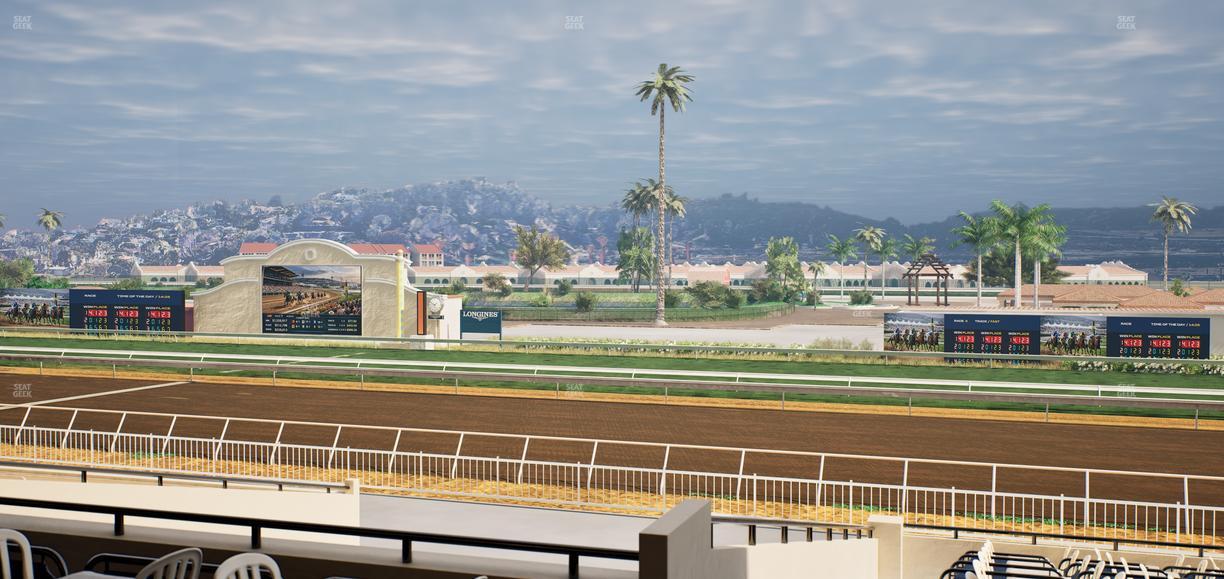 Del Mar Thoroughbred Club - Section Clubhouse Terrace Lvl 2 Tbl 907 Seat View