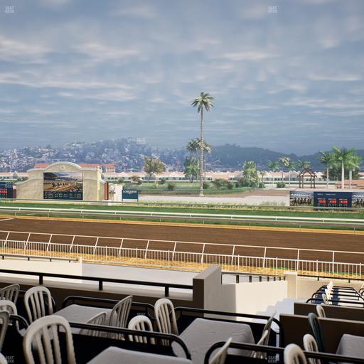 Del Mar Thoroughbred Club - Section Clubhouse Terrace Lvl 2 Tbl 907 Seat View