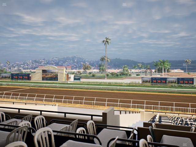 Del Mar Thoroughbred Club - Section Clubhouse Terrace Lvl 2 Tbl 907 Seat View