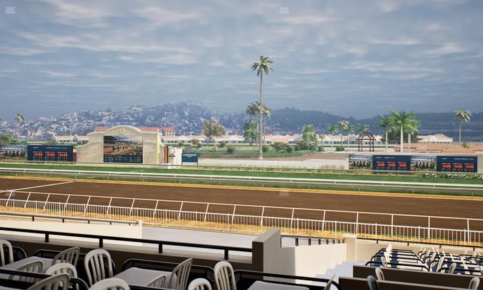 Del Mar Thoroughbred Club - Section Clubhouse Terrace Lvl 2 Tbl 907 Seat View