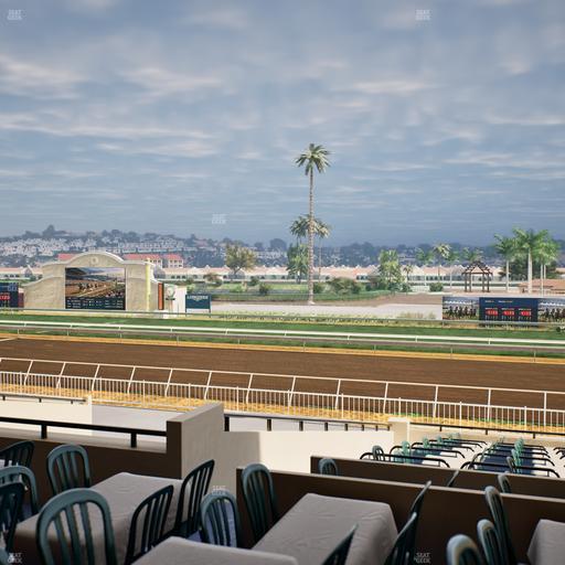 Del Mar Thoroughbred Club - Section Clubhouse Terrace Lvl 2 Tbl 908 Seat View