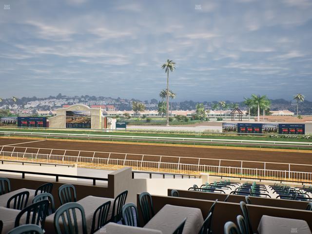 Del Mar Thoroughbred Club - Section Clubhouse Terrace Lvl 2 Tbl 908 Seat View