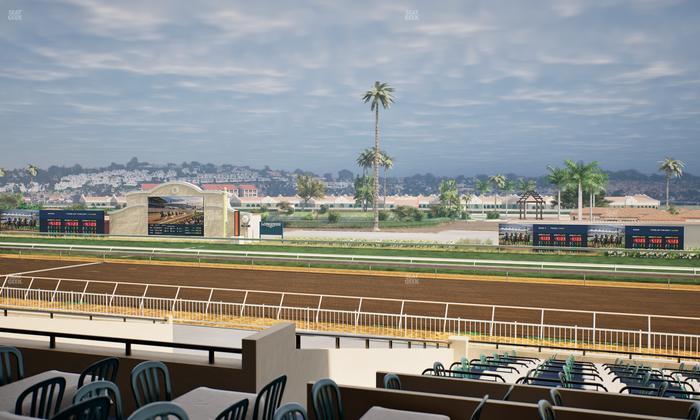 Del Mar Thoroughbred Club - Section Clubhouse Terrace Lvl 2 Tbl 908 Seat View