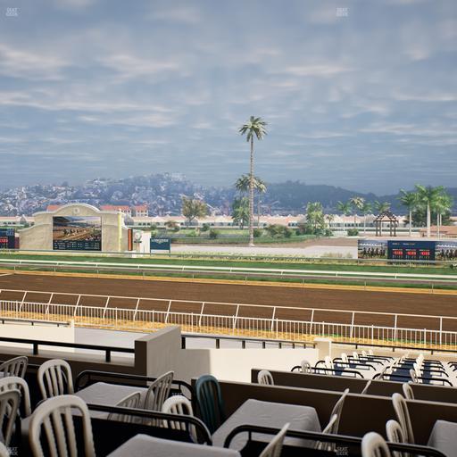Del Mar Thoroughbred Club - Section Clubhouse Terrace Lvl 2 Tbl 908 Seat View